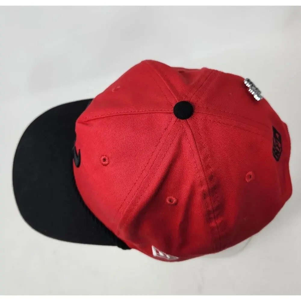 Houston Texans New Era Red/Black 2024 Inspire Change A-Frame 9FIFTY Snapback Hat
